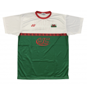 Yonex Team YC Wales Mens T-shirt White/Green/Red